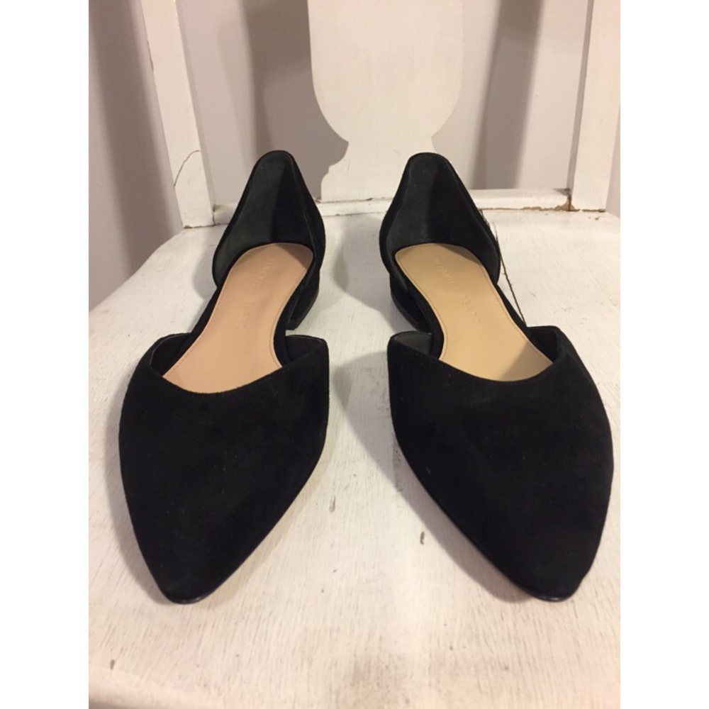 Veronica Beard Black Flats